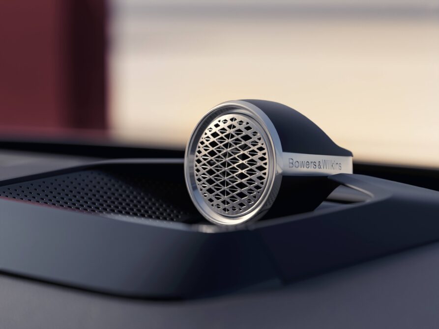 Volvo ES90 インテリア　B&Wオーディオ
