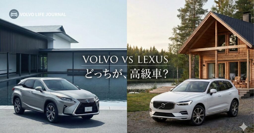 ボルボとレクサスのどっちが高級車？失敗したくない人のために比較しました！