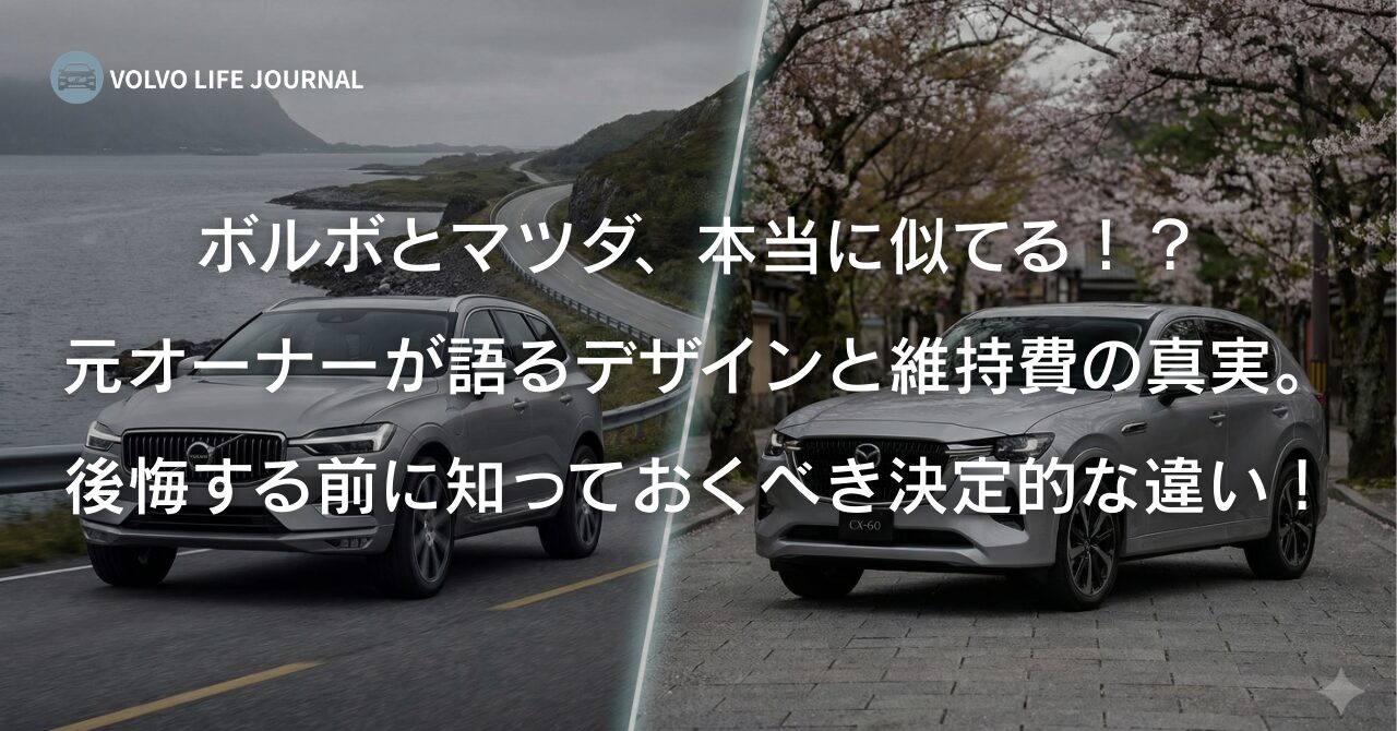 マツダがボルボに似てると言われる理由とは？歴史的背景から所有コストの驚きの差まで公開
